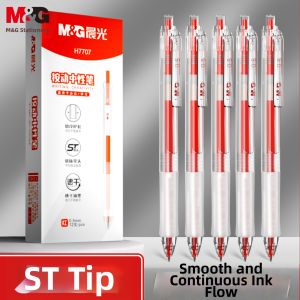 M&G | Red Click-Action Pen 0.5mm