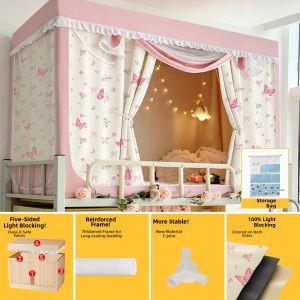 YASHU | Student Dormitory Full Coverage Bed Canopy & Mosquito Net