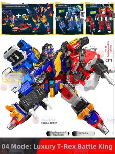 MINI FORCE | Combining Transformable T-Rex Robot Toy
