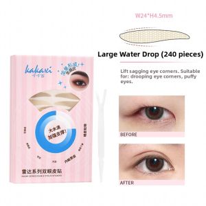 LuckFavor | Matte Traceless Invisible Natural Double Eyelid Tape for Big Eyes Hooded Eyes Puffy Eyes