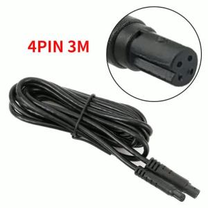 EELHOE | 1 Cái Đen 4 Nhân Camera Quan Sát Phía Sau Xe Dây Nối Dài Cho Đầu Ghi Hình NC Cáp Camera Lùi