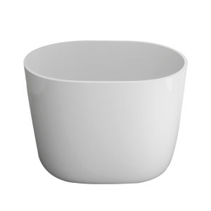 Acrylic Independent Style Small Home Bath Tub Portable Deep Soak Adult One-Piece Japanese Design Miniature Compact Size