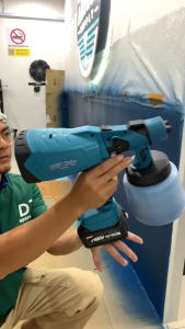 Tiger Claw Tool Electric Cordless Paint Sprayer 2000W 1000ml High Power Paint Sprayer Household Handheld Spray Gun/Paint Sprayer with Three Nozzles Flow Control Spray Gun Disinfection Sterilization Sprayer Brushless Paint Spray Gun Battery Portable