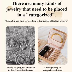Small Portable Jewelry Organizer Travel Ring Organizer Packing Jewelry Box Box Storage Case