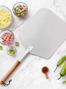 Detachable Foldable Long Handle Pizza Spoon Aluminum Baking Tool for Oven And Grill Large Commercial Pizza Making Equipment