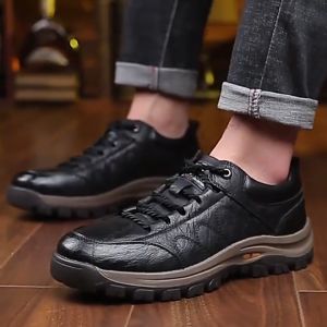 Marverlous รองเท้าหนังกลับPU รองเท้าผู้ชาย รองเท้าลำลอง TL202