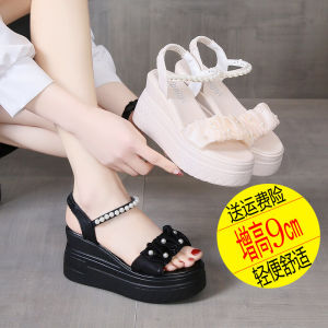 Giày Sandal Đế Dày Phong Cách Tiên Nữ Cho Nữ Mùa Hè 2025 Giày Cao Gót Hở Mũi Thời Trang Giày La Mã Cổ Tích