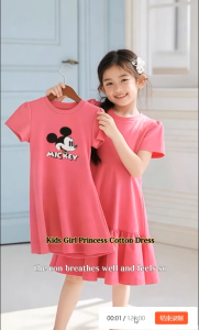 Girls Dress New Dresses Cotton casual Cool comfortable girl Skirt Children clothing