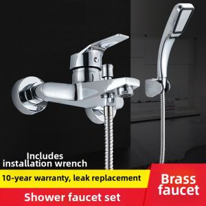 Pressure Increasing Hot and Cold Mixing Faucet Copper