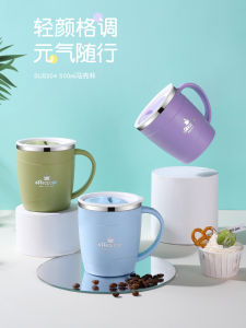 Cốc Cà Phê Bằng Thép Không Gỉ 304 Dung Tích Lớn Cốc Nước Cho Nam Cốc Trà Có Nắp Dùng Cho Văn Phòng Và Gia Đình Cốc Sáng Tạo