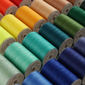 0.45mm 80m Wax Thread Sewing Threads For Leather Craft Braided Bracelet DIY Accessories Polyester Cord Sewing Round Waxed Thread