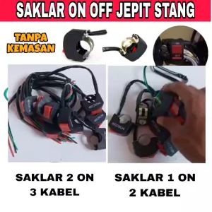 Saklar Lampu On On Off Stang Motor 3 Kabel Switch 2 ON Saklar Motor