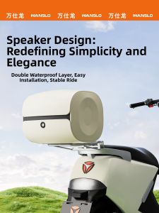 WANSLO | Universal Large Capacity Electric Scooter Storage Box