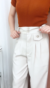 Celana Kulot wanita Panjang Basic Kulot Premium Celana Wanita Loose Pants Kekinian Highwaist Wanita