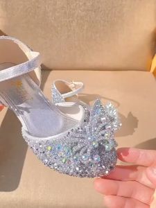 Giày cao gót bé gái giày công chúa đế mềm cho bé gái dự tiệc size 26-37 hàng Quảng Châu cao cấp Thoải mái