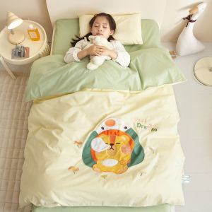 Pure Cotton Baby Bedding Set Three-Piece Nursery Nap Time Special Six-Piece Toddler Bedding Quilt Coverlet for Infants And Kids