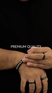 Emrys RIFT Bracelet Real Leather Gelang Kulit Pria Wanita