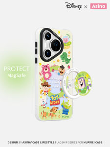 Huawei Pura80 P60 P70 P40 P50 Phone Case Magnetic Absorption Full Protection Cute Toy Party Design with Stand Womens Style