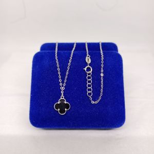 kalung koye rantai nori vensy vancleeff/perak asli silver 925 lapis emas/perhiasan fashion wanita terbaru