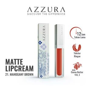 Azzura Matte Lip Cream Special Edition 4gr / Lipstick Matte Tahan Lama