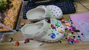 Sục Cross Duet Max II Clog Chính Hãng Xuất Xịn Giày Dép Thời Trang Đi mưa- Màu Kem