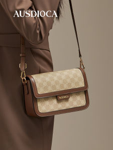 Fashionable Floral Womens Crossbody Bag Versatile Small Square Bag Shoulder Bag Leisure Casual Style Detachable Strap Handbag