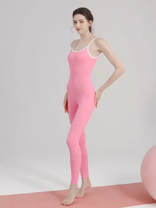 Jumpsuite yoga J40 🅾️L🅰️🅱️ vải 3D hàng Quảng Châu cao cấp bộ jump tập gym yoga vải mềm mịn co giãn 4 chiều thấm hút