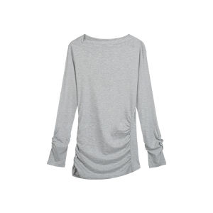 Costustoot 25 Spring New Deconstructed One Shoulder Slim Fit Cool Feeling Gathered T-Shirt Long Sleeve Dress Top Women