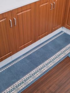 Thảm chùi chân dài chống trượt thấm dầu chống bụi bẩn thảm chùi chân cổ điển