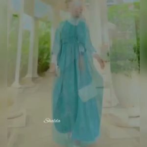 KAFTAN SIERRA SILK SUTRA DRESS GAMIS KAFTAN BATIK CAP PEKALONGAN