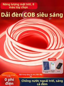 YUANMUXUAN | Dải Đèn LED Ngoài Trời Màu Đỏ Sáng Chống Nước Cho Vườn Và Tường