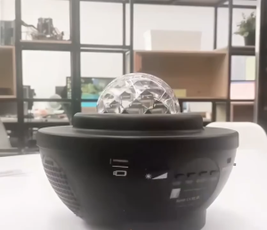READY TaffLED Lampu Tidur Aesthetic Proyektor RGBW disko kamar Bluetooth music Speaker BR7706