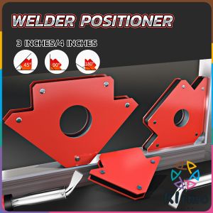 KLIMO 3 Angle Arrow Welder Positioner Soldering Locator Strong Magnetic Welding Magnets Holder