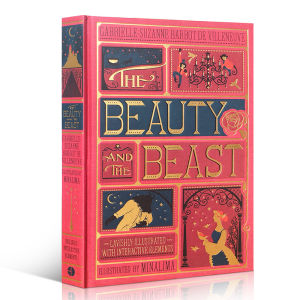 Beauty and the Beast The (MinaLima Edition): (Illustrated with Interactive Elements) Hardcover by Gabrielle-Suzanne Barbot de Villenueve Original English books