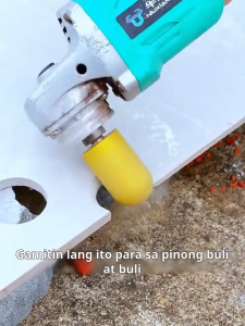 Diamond Brazed backwater Grinding Wheel Finger Bit Milling Cutter Trimming Abrasive Round Head for Dressing Quartz Stone Counter