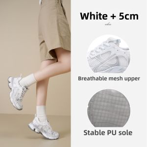 Josiny | Heel Increased Breathable Mesh Sport Shoes Women