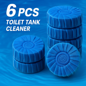 Global Fresh Toilet Cleaning Block – Ocean Breeze Toilet Cleaner Deodorizing Toilet Power