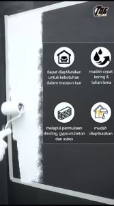 Cat Air / Tembok / Dinding 1 Kg Evalux - Putih