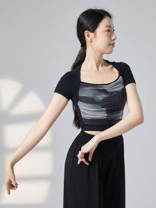 Classical Dance Costume Long Sleeves Tops Female Body Training Wear Tight Leotards Adult Teacher Modern Dance Clothes