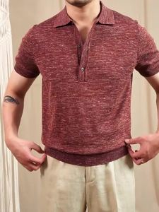 Áo Polo Co Dãn Thoáng Khí Form Slim Fit Pha Lanh Tay Ngắn