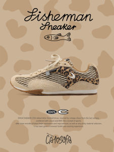 Giày Thể Thao Lưới Thoáng Khí Cat & Sofa Giày Thể Thao Thường Ngày Ngoài Trời Đế Mỏng Lưới Đa Năng Mùa Hè Mũi Tròn