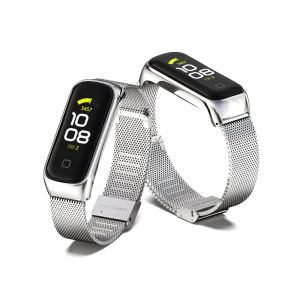Watch Strap For Samsung Galaxy Fit 2 Metal Stainless Steel Magnetic Bracelet Replacement Correa Wrist Band for Galaxy Fit 2