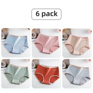 Antibacterial Pure Cotton Ladies Underwear Large Size Comfortable Fit Womens mid Waist Graphene Womens Underpants