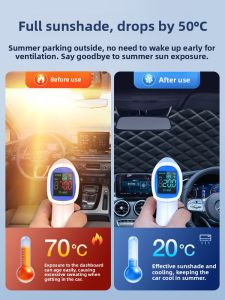 MONLEYTA | Winter Windshield Snow and Frost Protection Cover