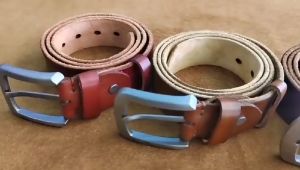100% Cowhide Leather  Mens Leather Pin Buckle Belt Perfect Gift For Love One (with Box) Suitable Jeans Casual Wear Belt Long Lasting Tali Pinggang Lelaki Kulit Lembu
