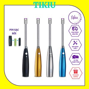 Dụng Cụ Thắp Nến Thơm Cao Cấp - Phụ Kiện Đốt Nến Kèm Sạc USB Dài 30cm - Bật Lửa Chuyên Dụng Chống Gió Dùng Pin Sạc Tiện Dụng