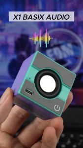 Mini Speaker Bluetooth X1 Basix Music Box: SuperBass & Portable Outdoor Subwoofer