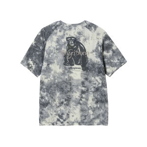 Round Neck Merino Wool Hand-dyed T-shirt Antibacterial