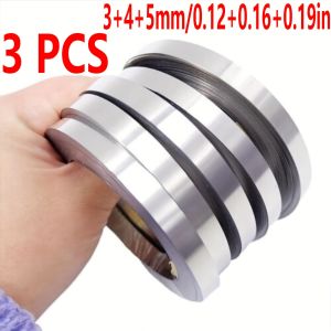 3pcs 10m Nickel Strips (3+4+5mm) for 18650/21700 Li-ion Batteries Ensure Strong Battery Cell Connections.