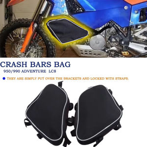 For LC8 950/990 Adventure ADV Motorcycle Frame Crash Bars Waterproof Bags Bumper Repair Tool Placement Bag